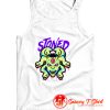 White Stoned Medusa Tank Top