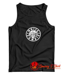 White Zombi CLassic Logo Vintage Tank Top