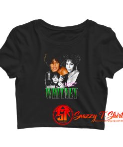 Whitney Houston I Will Always Love You Tour Crop Top Shirt