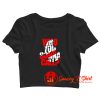 Who You Gonna Call Ghostbuster Crop Top Shirt