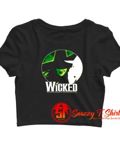 Wicked Broadway Musicals Crop Top Shirt