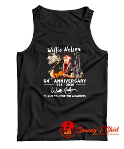 Willie Nelson 64th Anniversary Tank Top