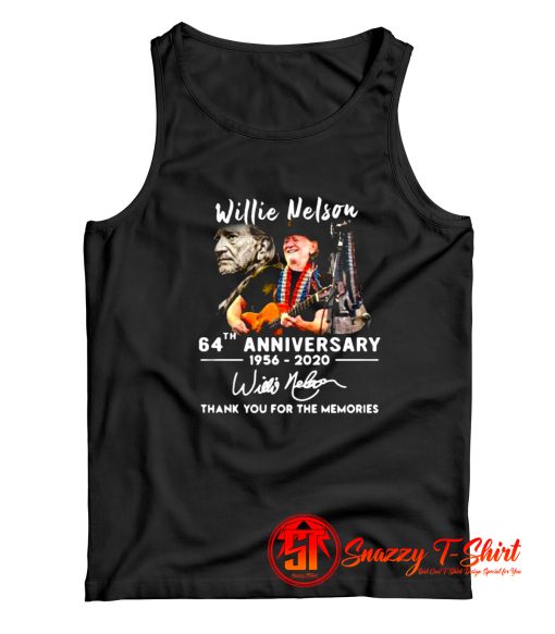 Willie Nelson 64th Anniversary Tank Top