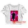 Willy Wonka Johnny Depp Digital Painting Crop Top Shirt