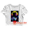 Willy Wonka Johnny Depp Retro Style Crop Top Shirt