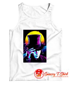 Willy Wonka Johnny Depp Retro Style Tank Top