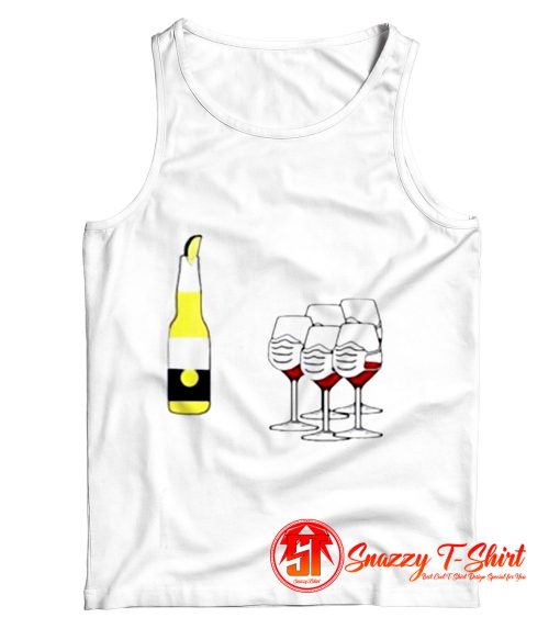 Wine And Corona Tank Top