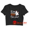 Wine Because 2020 Is Boo Sheet Crop Top Shirt