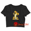 Winnie The Pooh Actio Tigger Cartoon Crop Top Shirt