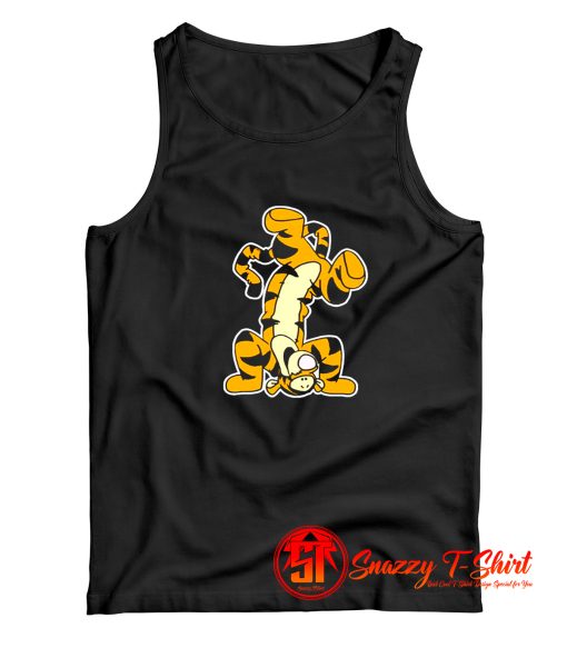 Winnie The Pooh Actio Tigger Cartoon Tank Top