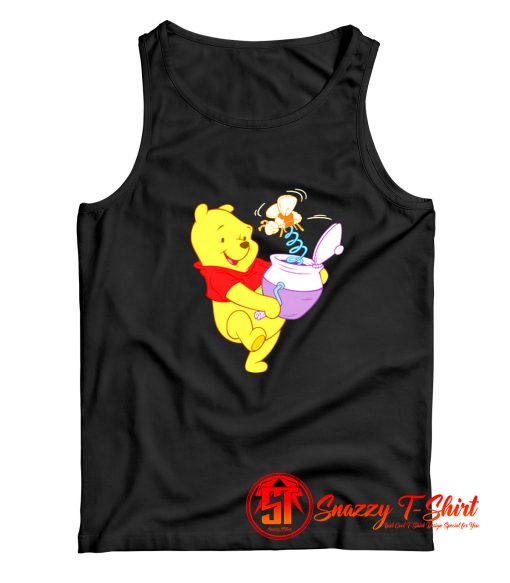 Winnie The Pooh Design Tank Top