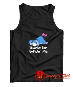 Winnie The Pooh Eeyore Quote Tank Top