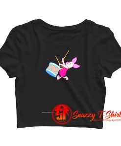 Winnie The Pooh Piglet Crop Top Shirt