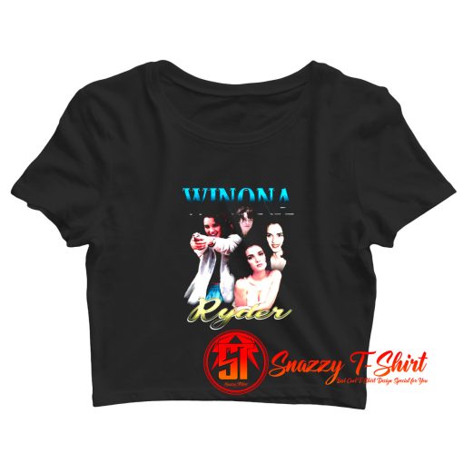 Winona Ryder Vintage 90s inspired Crop Top Shirt