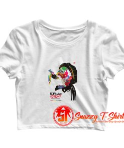 Winstone Burning Spear Reggae Crop Top Shirt