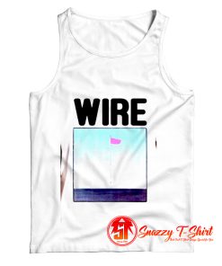 Wire Pink Flag Retro Tank Top