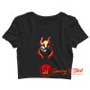 Wolf Head Fortnite Games Crop Top Shirt