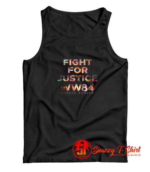 Wonder Woman 84 Fight For Justice Tank Top