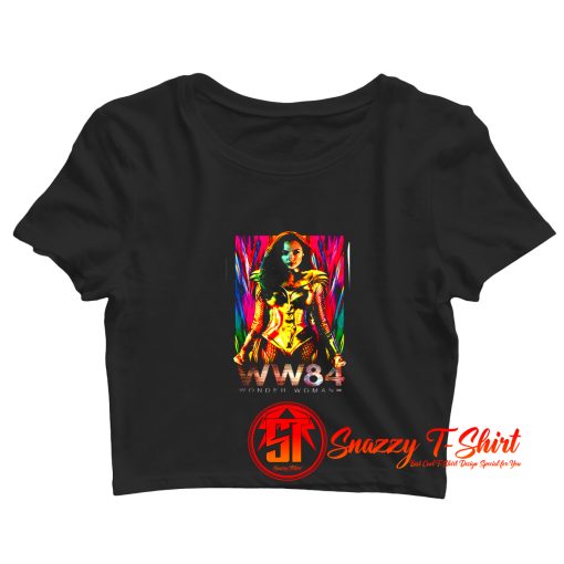 Wonder Woman 84 Golden Warrior Crop Top Shirt