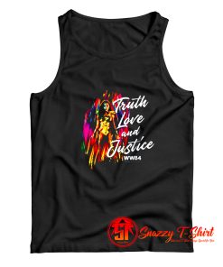 Wonder Woman Truth Love and Justice Tank Top