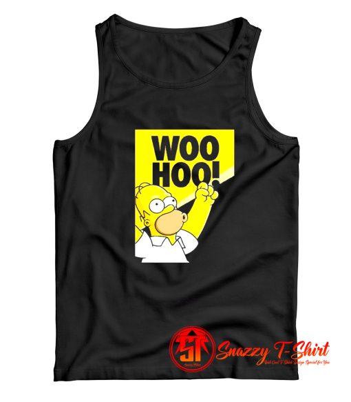 WooooHooo Homer Simpson Tank Top