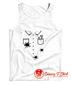 Wrenches Grease Stains Car Auto Mechanic Halloween Tank Top