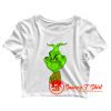 Wry Smile Grinch Crop Top Shirt