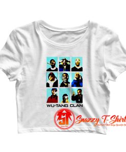 Wu Tang Band Crop Top Shirt