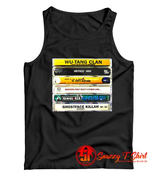 Wu Tang Clan Hip Hop Cassette Tape Tank Top