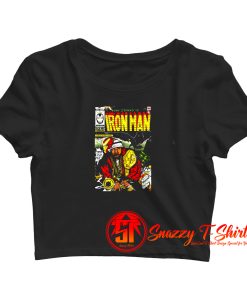 Wu Tang Clan Iron Man Crop Top Shirt