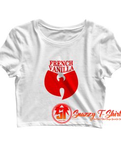 Wutang French Vanilla Crop Top Shirt