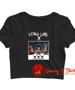 XXXTENTACION Long Live ARTWORK Crop Top Shirt