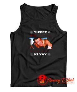 Yippe Ki Yay Xmas Ugly Christmas Tank Top