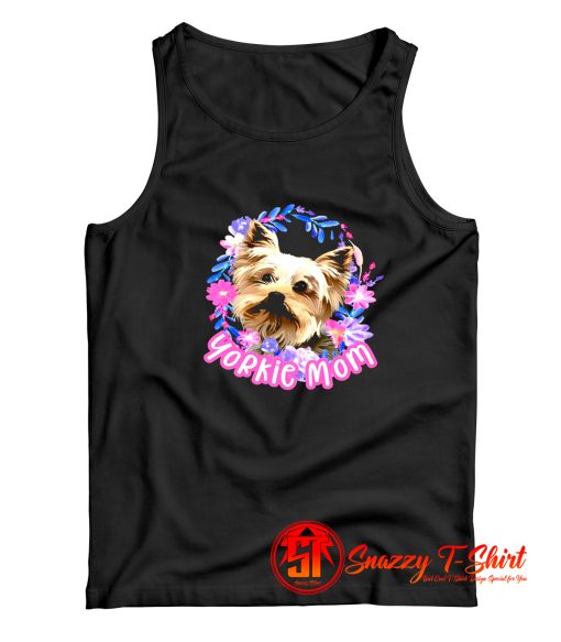 Yorkie Mom Yorkshire Hanes Tagless Tank Top