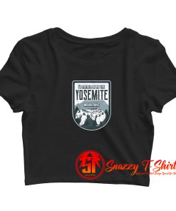 Yosemite National Park Crop Top Shirt