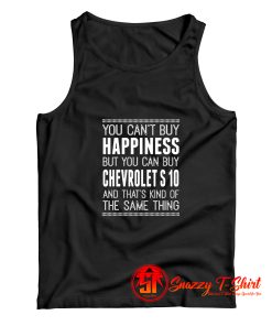 You Cant Buy Happines Car Lover Tank Top