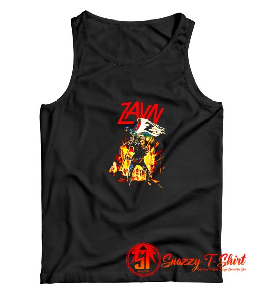 Zayn Malik Zombies Slayer Flag Tank Top