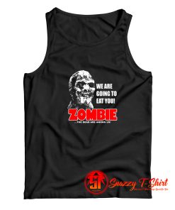 Zombie Classic Horror Movie Tank Top