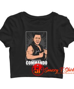 barrack Obama Commando Together W Fight Crop Top Shirt