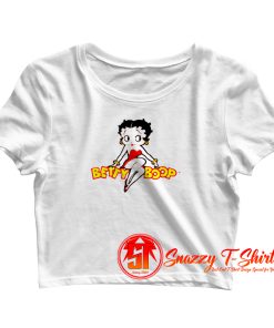 betty boop 1 Crop Top Shirt