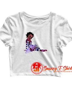 betty boop ballet Crop Top Shirt