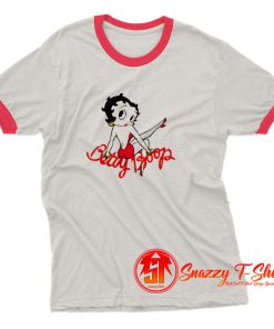 betty boop design for holidays Ringer Tee