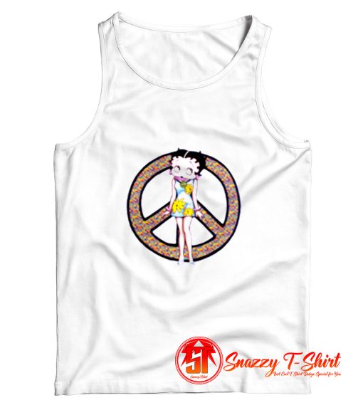 betty boop flowers Tank Top