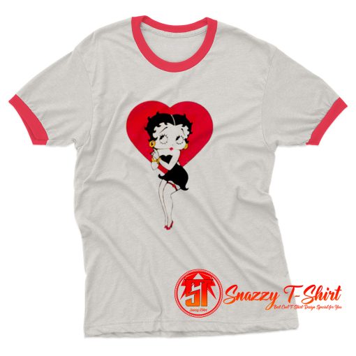 betty boop love Ringer Tee