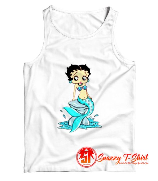 betty boop mermaid Tank Top