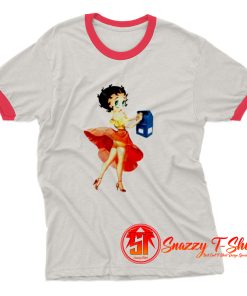 betty boop retro Ringer Tee