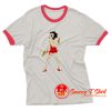 betty boop shoot Ringer Tee