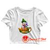 betty boop trick or treat Crop Top Shirt