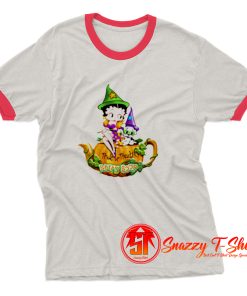 betty boop trick or treat Ringer Tee