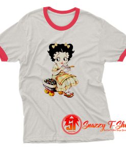 betty boop vintage Ringer Tee